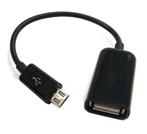 Micro USB M to USB 2.0 AF OTG Cable
